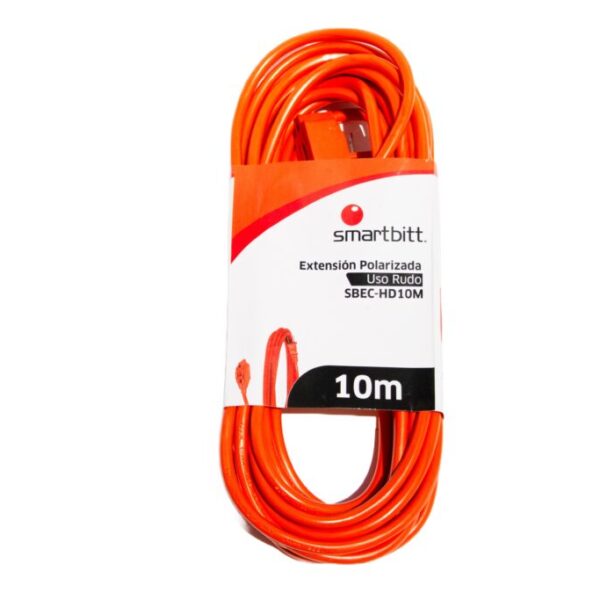 Extensión de Uso Rudo SMARTBITT SBEC-HD10M - Naranja, 3, 10 m