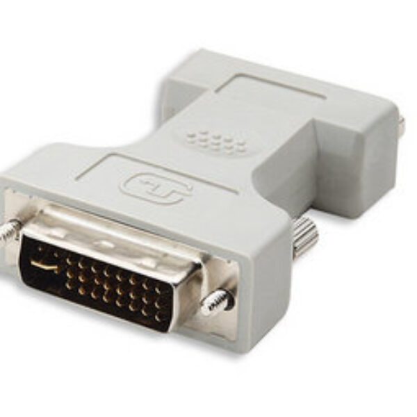 328883 Adaptador de Vídeo Digital DVI-I Macho a VGA hembra - Compatible con interfaces DVI-I y DVI-D