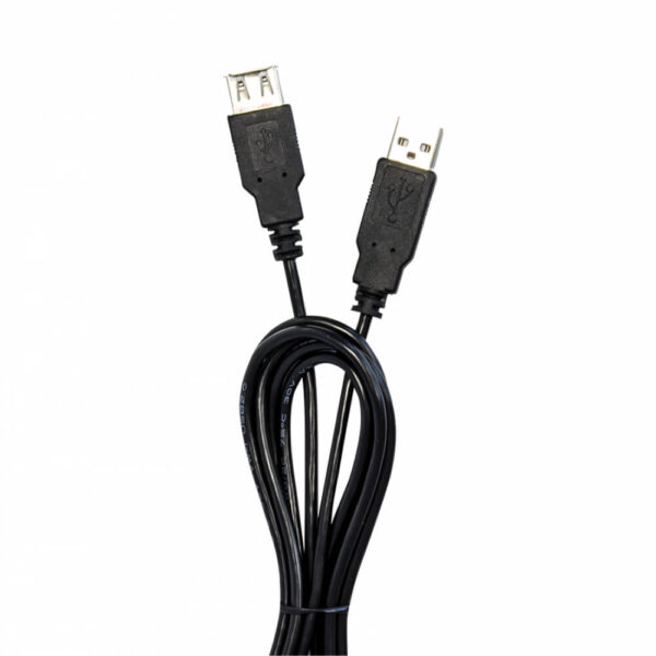 Cables Extensión USB VORAGO - 1, 5 m, USB A, USB A, Macho/hembra, Negro