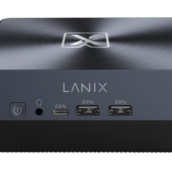Lanix Titan Mini 10559 - Gris, intel Core i3 10110U, Dual Core, Hasta 4.10GHz, 4MB Cache, DDR4, SO-DIMM, UHD Graphics 600, RJ45 Gigabit 10/100/1000