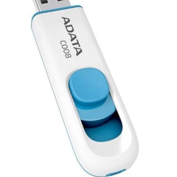 Memoria USB ADATA C008 - Color blanco, 16 GB, USB 2.0