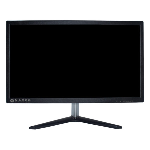 Monitor Naceb Technology NA-627 - 19.5 pulgadas, 1440 x 900 Pixeles, Negro, HDMI + VGA 1 Año de Garantía con CT