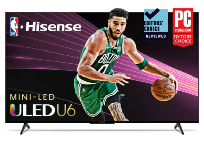 Televisor Hisense 65U6K - 65 pulgadas, LED 4K UHD, 3840 x 2160 Pixeles, MiniLED GOOGLE SMART