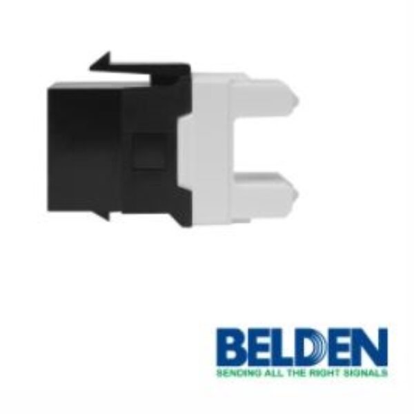 Conector Modular Jack RJ45 BELDEN AX101321 Negro