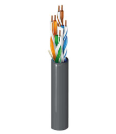 Bobina de Cable UTP CAT6+ BELDEN 2412 010A1000 Negro