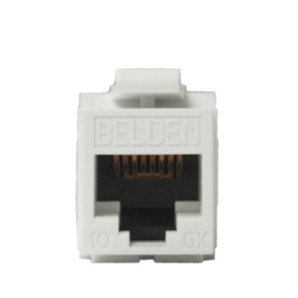 Conector Jack RJ45 CAT6A BELDEN AX102282 Blanco