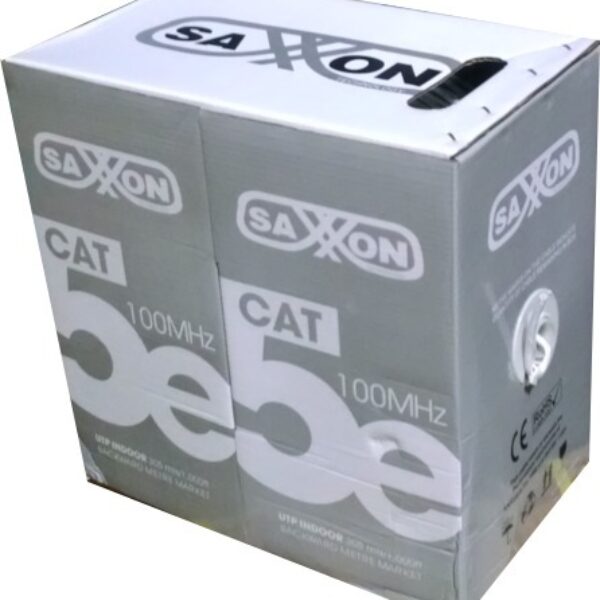 bobina de cable SAXXON OUTP5ECCA305BC Blanco