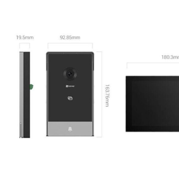 Videoportero EZVIZ HP7 Negro