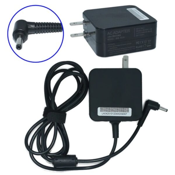 Adaptador de Corriente para Laptop GENERICO AC-LENOVO-CH Negro