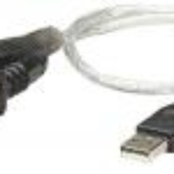 Convertidor de USB a Serial MANHATTAN 205146 Gris