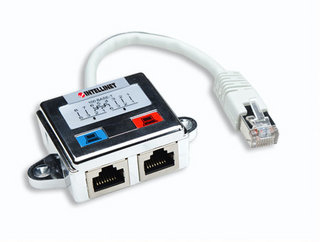 Adaptador de Red INTELLINET 504195 Plata
