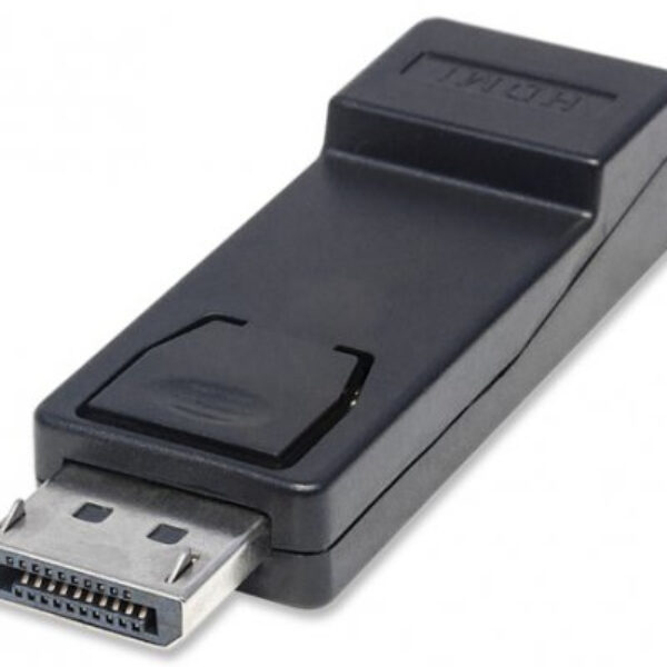 Adaptador Displayport a HDMI MANHATTAN 151993 Negro