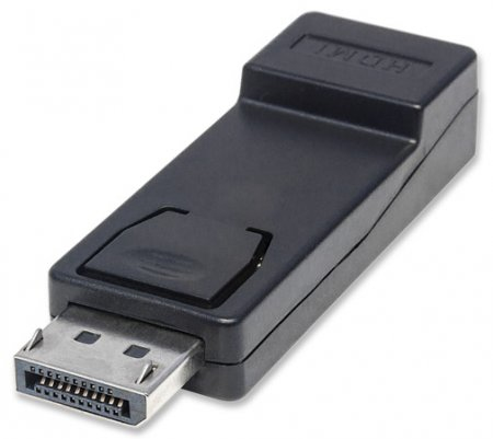Adaptador Displayport a HDMI MANHATTAN 151993 Negro