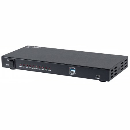 Video Splitter HDMI 4K MANHATTAN de 8 puertos 207560 Negro