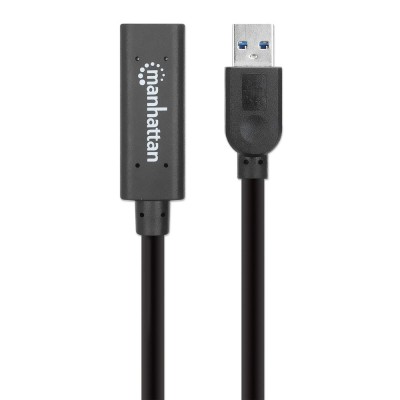 Cable extension MANHATTAN 153737 Negro