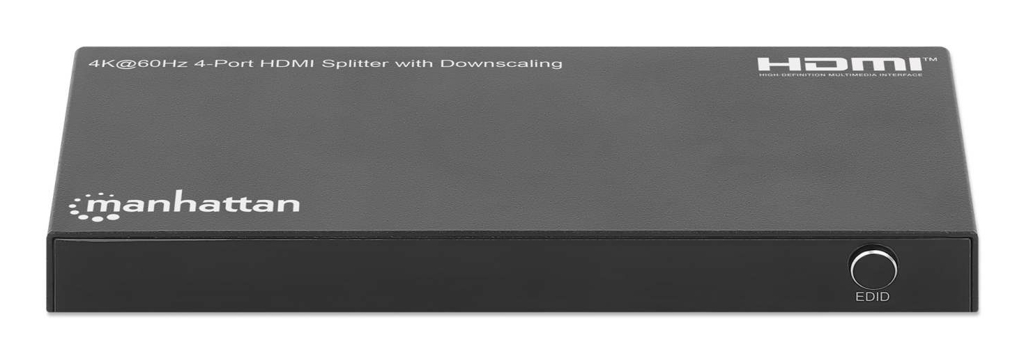 Video Splitter HDMI MANHATTAN 208369 Negro