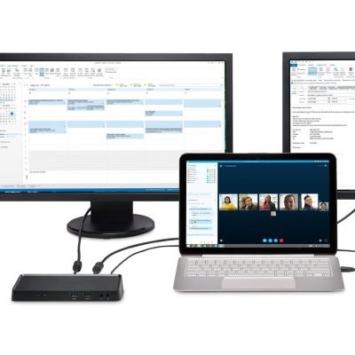 WD15 DELL DOCKING Station Thunderbolt USB-C 4K video HDMI Mini DP VGA e