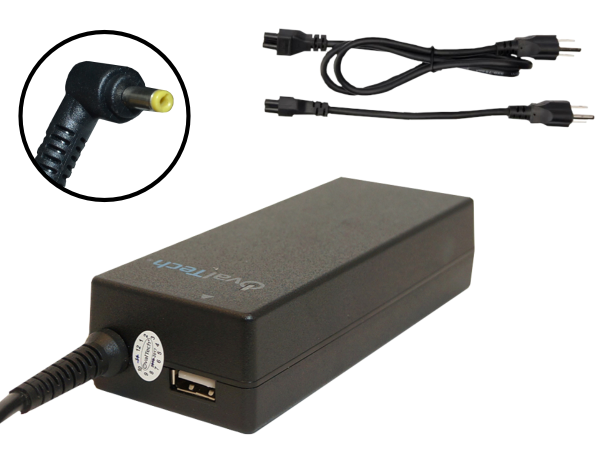 Cargador OVALTECH OTAC-E67 Negro
