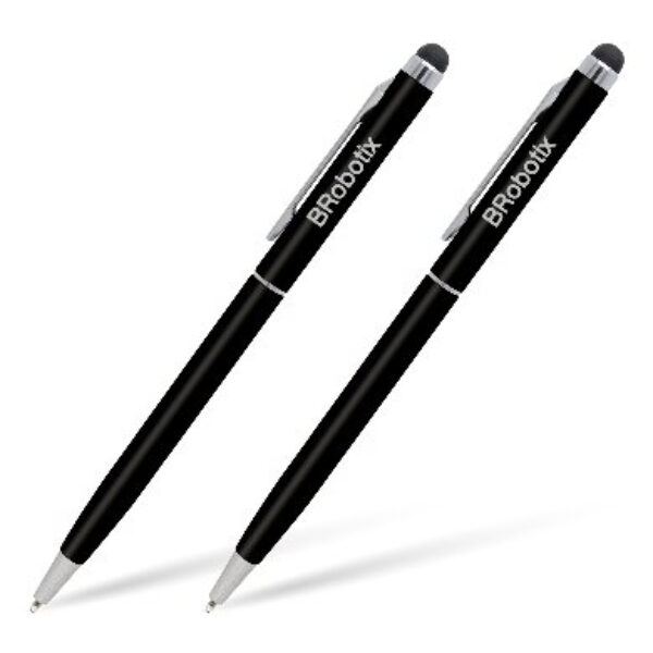 Pluma Stylus Tablet Duopk N BROBOTIX 6000403 Negro