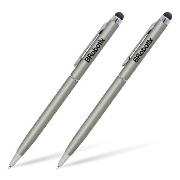 Pluma Stylus Tablet Duopk PL BROBOTIX 6000410 Plata