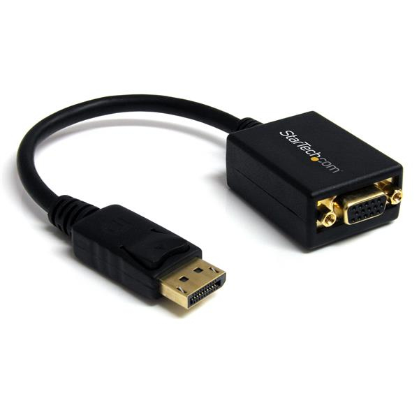 Convertidor DisplayPort a VGA StarTech.com DP2VGA2 Negro