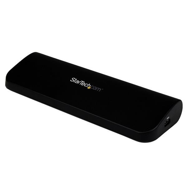 Replicador de Puertos StarTech.com USB3SDOCKHDV Negro
