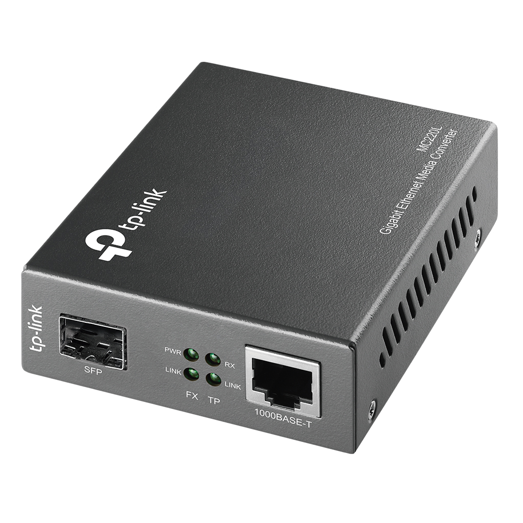 Convertidor de Medios TP-LINK MC220L 10000 m
