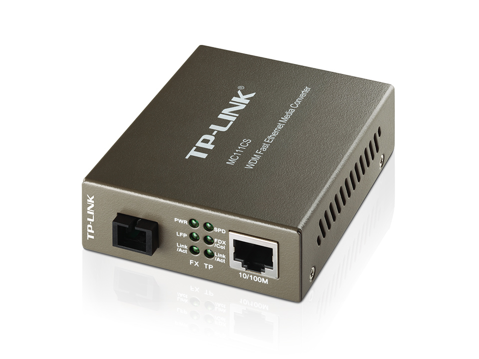Convertidor de Medios TP-LINK MC111CS 20000 m