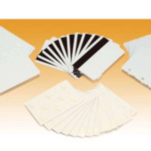 Zebra Tarjeta de PVC con Adhesivo en Reverso ZEBRA 104523-010