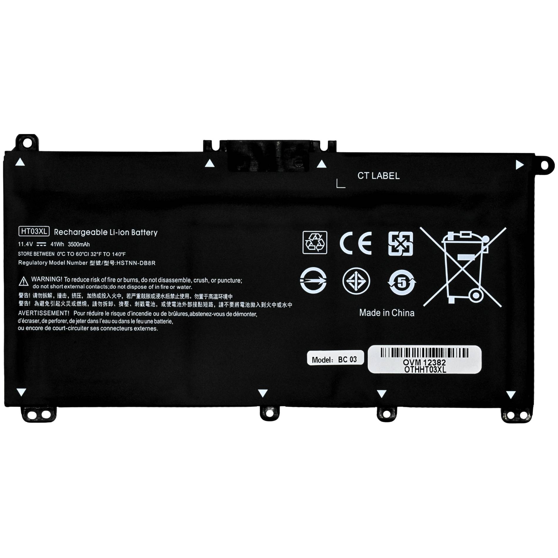 Bateria OVALTECH OTHHT03XL 3500mAh