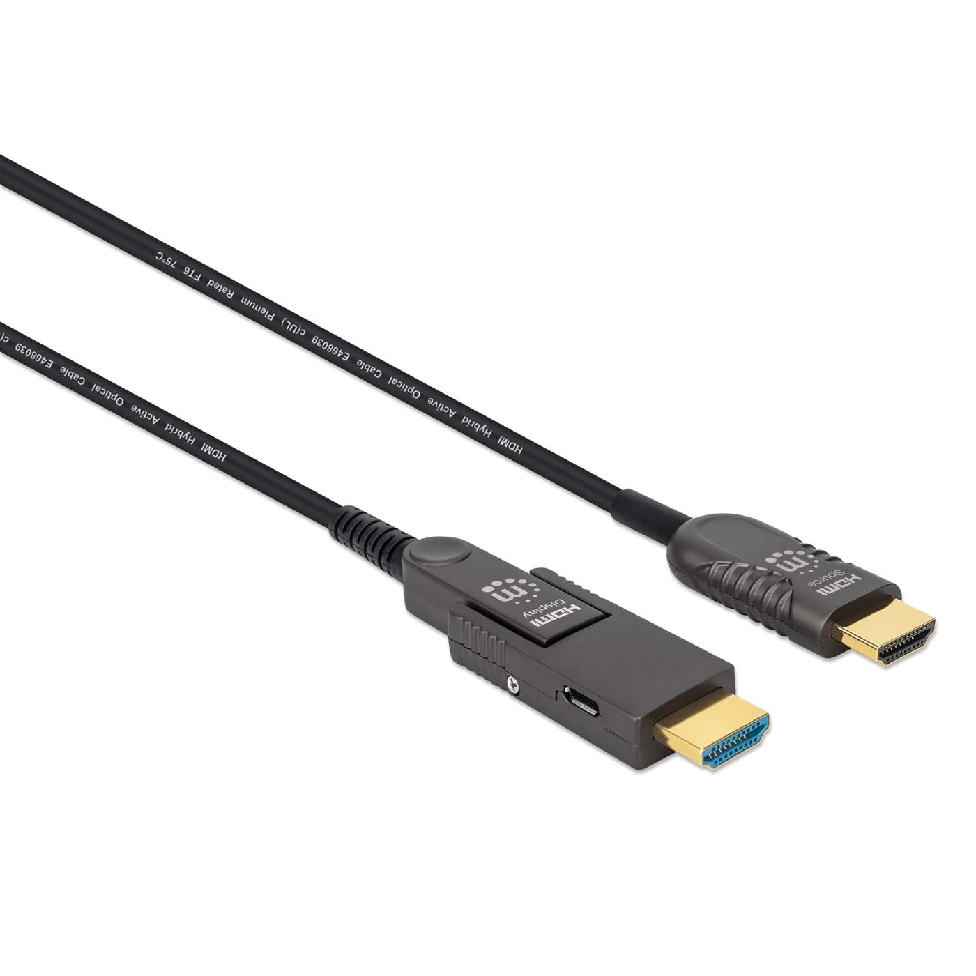 Cable HDMI MANHATTAN 353243 Negro