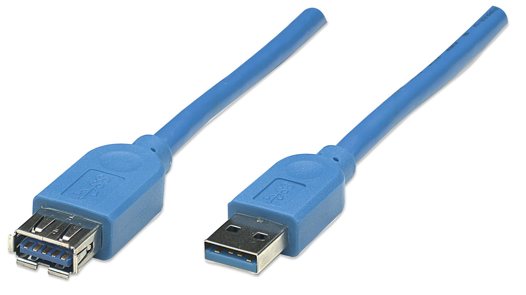 Cable USB MANHATTAN 322447 Azul