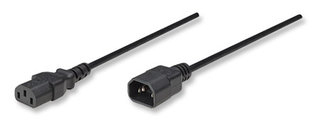 Cable de Corriente MANHATTAN 301152 Negro