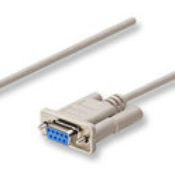 Cable Serial - DB9 - RS232 - Null Modem MANHATTAN 301404 Gris