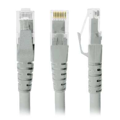 CABLE DE PATCH RED, CAT6 UTP, GRIS, 2.0 M BROBOTIX 308200 Gris