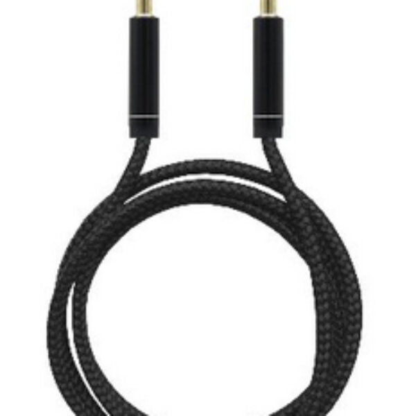 Cable de Stereo de Nylon BROBOTIX 651336 Negro