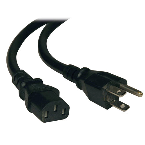 Cable de Alimentación TRIPP-LITE P007-003 Negro