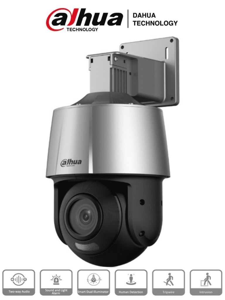 Cámara IP PT Dahua Technology DH-SD3A200-GN-HI-A-PV-0400 SD3A200-GN-A-PV Interior y exterior