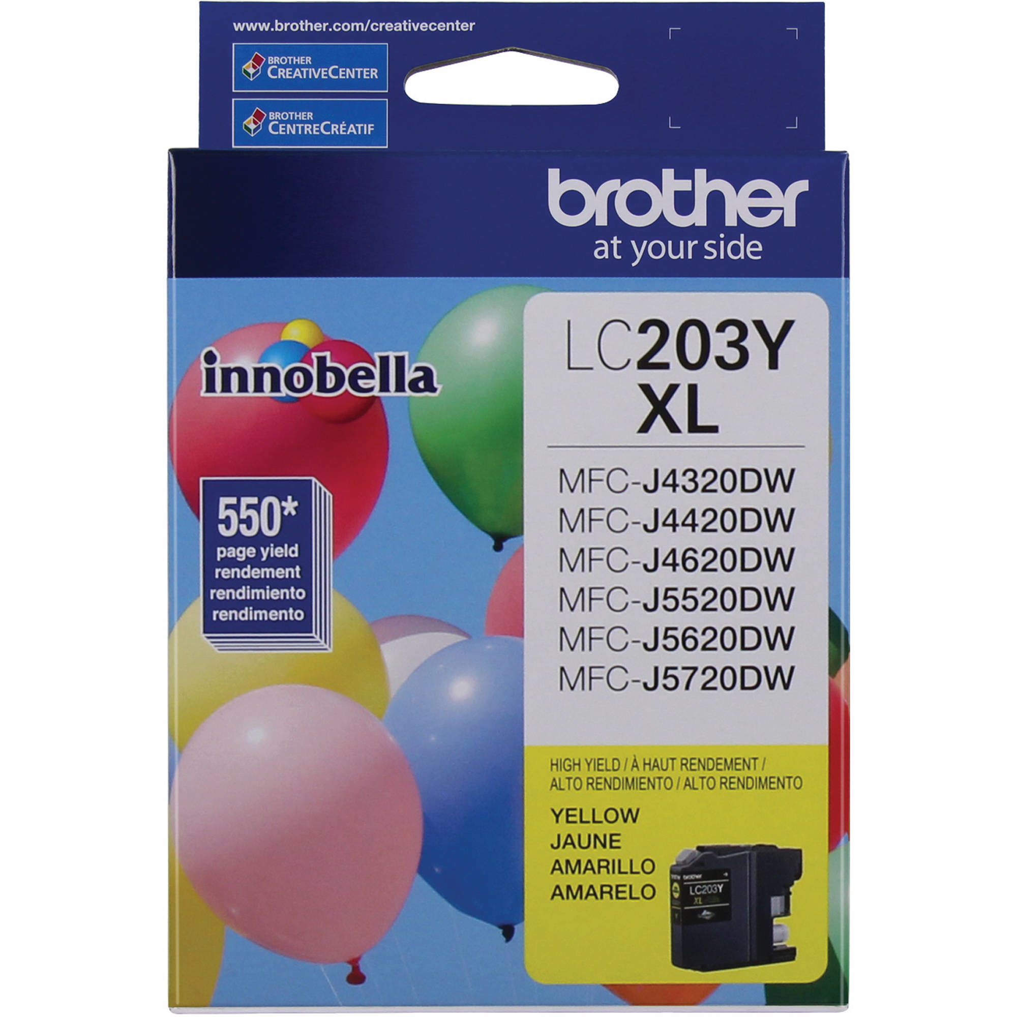 Cartucho BROTHER LC203Y Amarillo