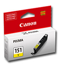 Cartucho CANON CLI-151 Y 6531B001AA Amarillo