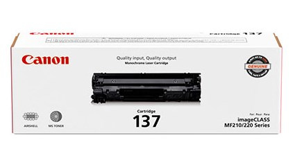 Tóner CANON 137 9435B001AA Negro