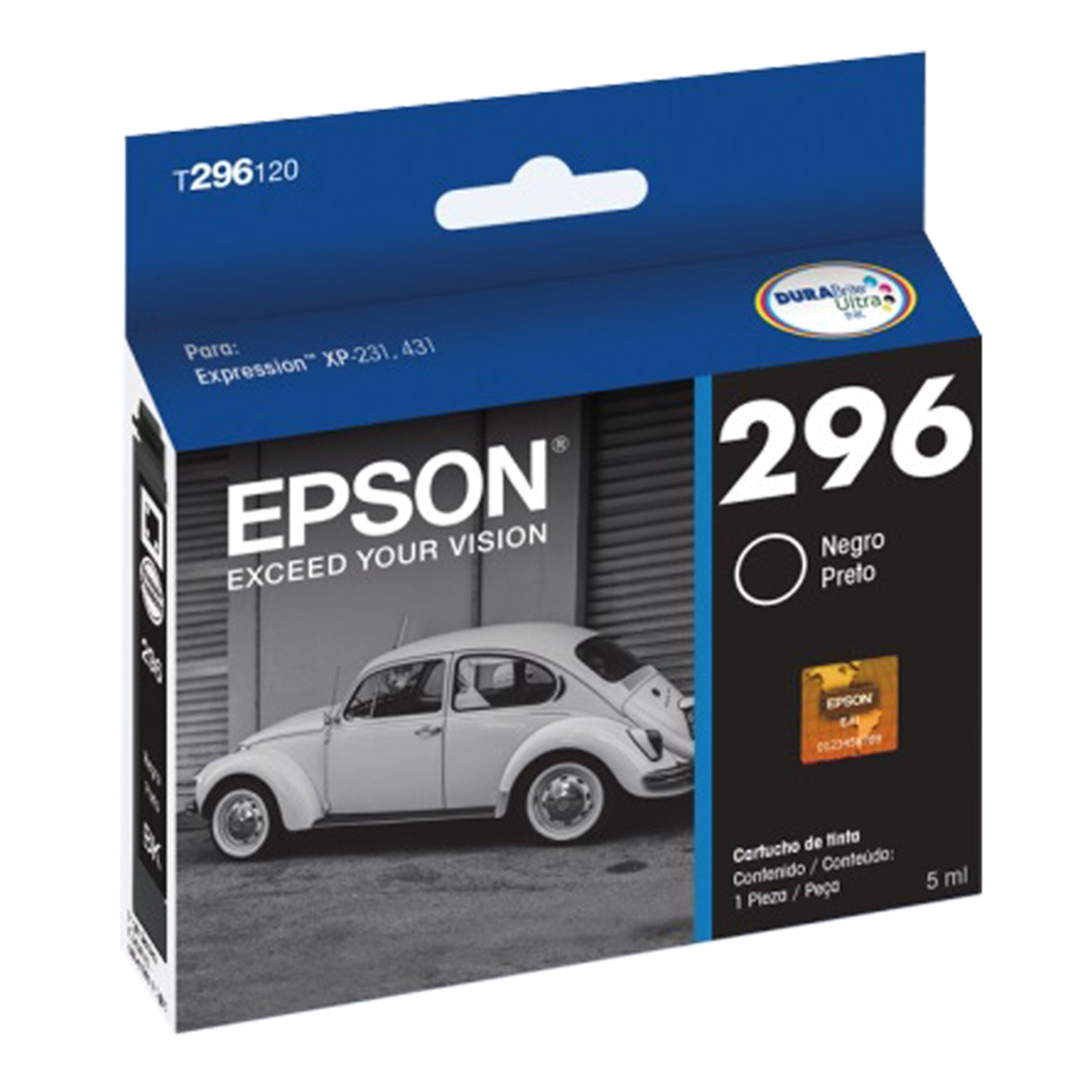 Cartucho EPSON Negro Std T296120-AL Negro