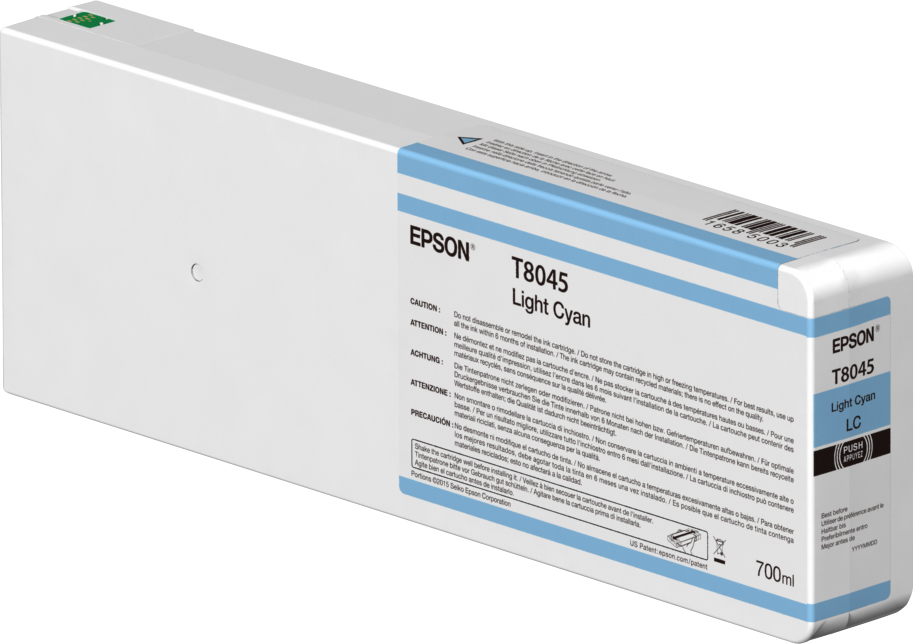 Cartucho Epson CIAN LIGHT EPSON T804500 Cian claro