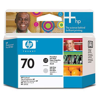 Cabezal HP 70 C9407A Negro, Gris