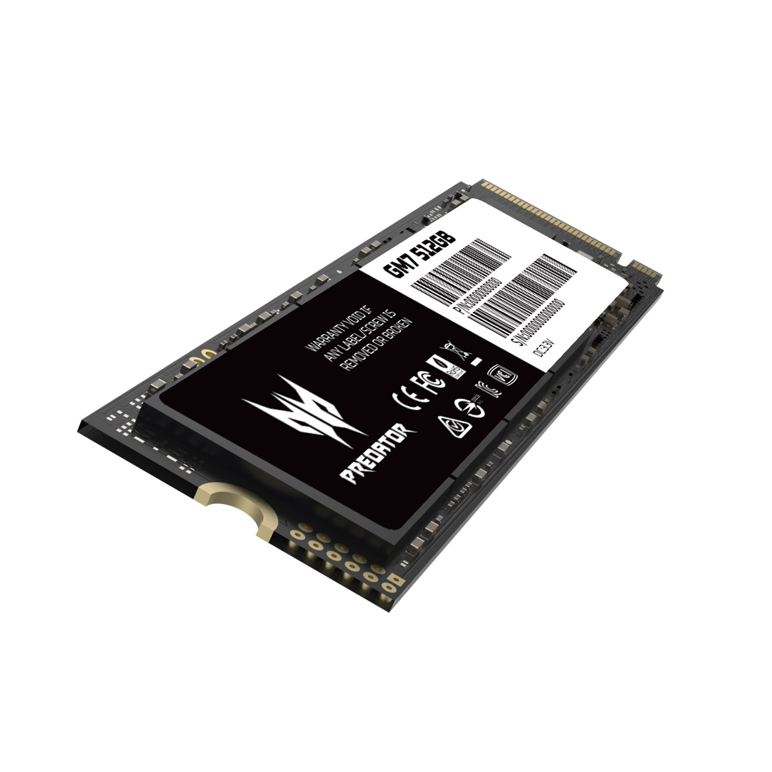 SSD PREDATOR GM7 BL.9BWWR.117 512 GB