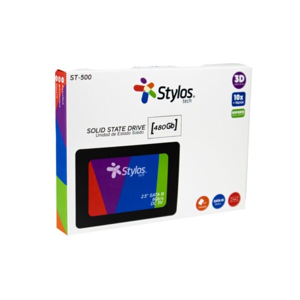 SSD SATAIII Stylos STMSSD3B 480 GB