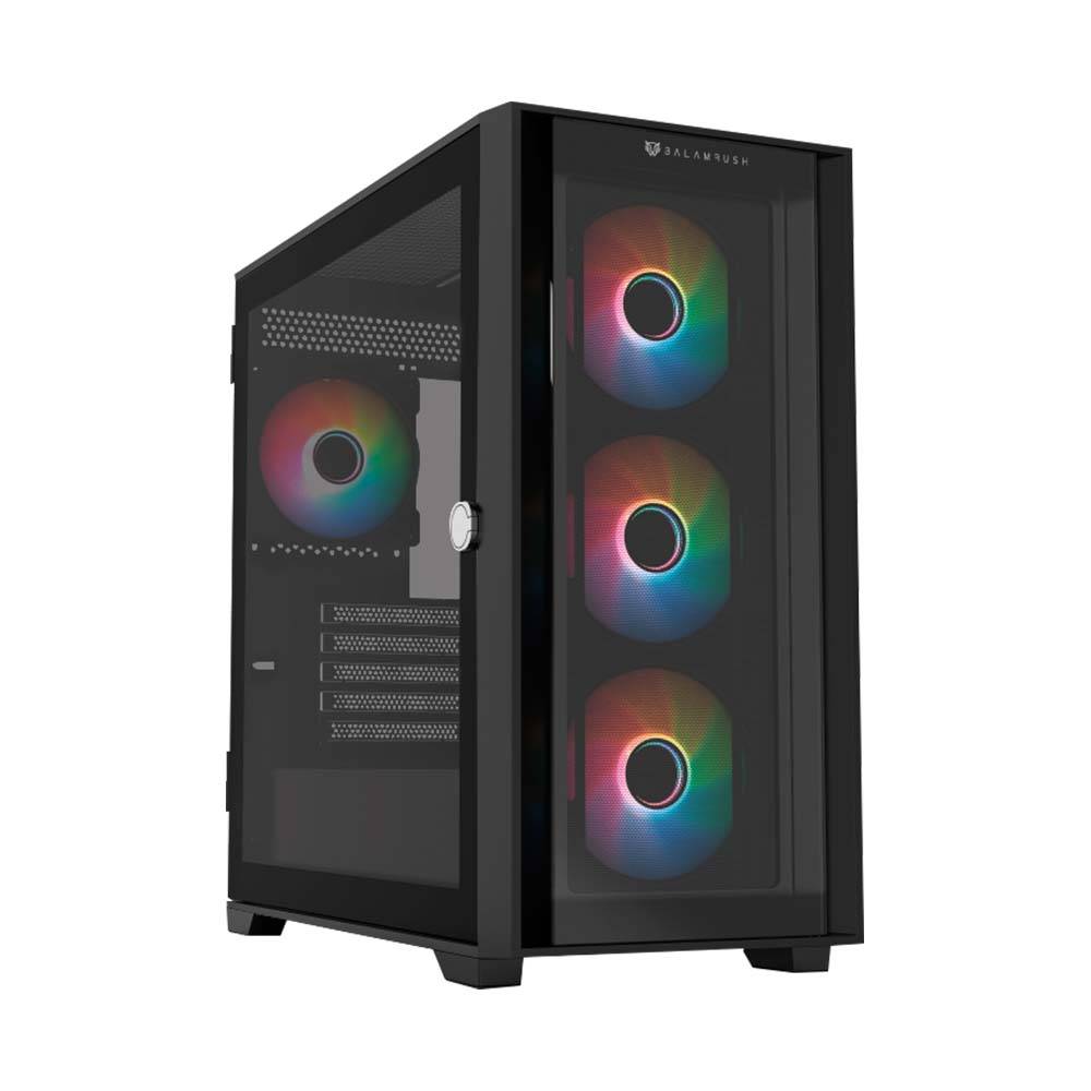 Gabinete Gaming Balam Rush Carbono Twin Mate BR-938778 Negro