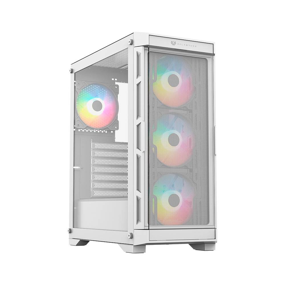 Gabinete Gaming Balam Rush Carbono Twin Mate BR-938853 Negro
