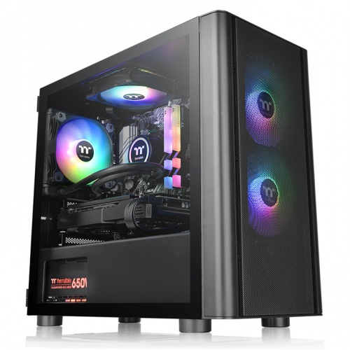 Gabinete THERMALTAKE CA-1R1-00S1WN-02 Negro