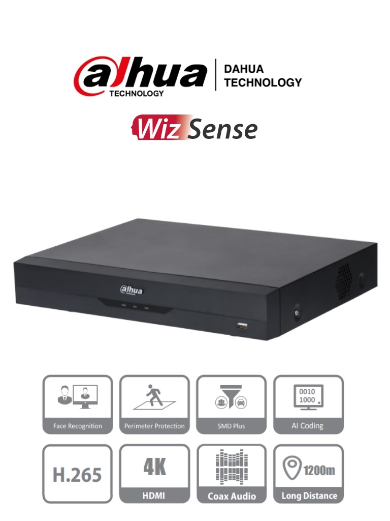 XVR Dahua Technology DH-XVR5116H-4KL-I3 XVR5116H-4KL-I3 16